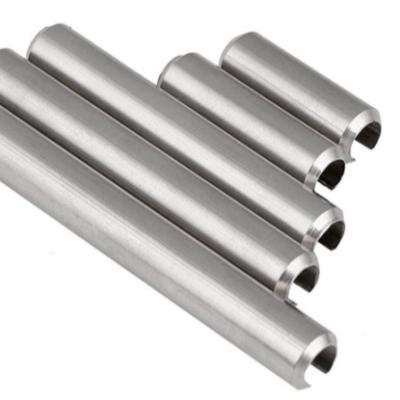 China Stainlees DIN1481 Steel Elastic Split Cylindrical Hollow Spring Rod Locating Stud for sale