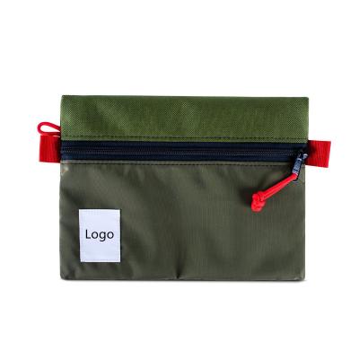 China OEM Factory Fashion Zipper Travel Portable Custom Lightweight Nylon Cosmetic Pouch Cosmetic Bags for sale