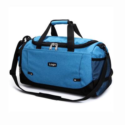 China Fashion Canvas Duffel Bag Customized Large Capacity Travel Bag Unisex Style In Stock Duffel Bag for sale