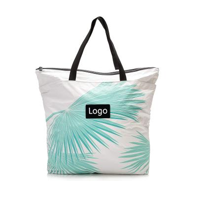 China Others Custom Logo Beach Bag, Wholesale Tote Beach Bag, High Quality Cotton Canvas Beach Bag for sale