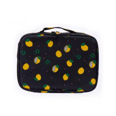 China Wholesale Fashion Gift Cute Printed Pattern Waterproof Stylish Women Fashionable Makeup Cosmetic Bag for sale