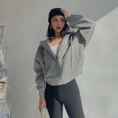 China Kardashian breathable cotton velor long sleeve women tops and short full velor hoodie woman fashionable for sale