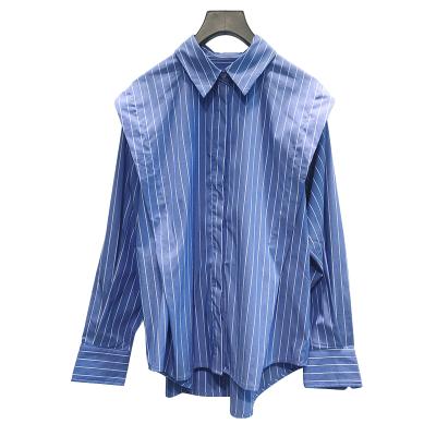 China New Style Breathable Customized Wholesale Long Sleeve Shirts For Woman Casual Loose Shirt for sale