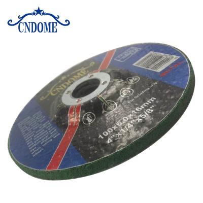 China 4 Inch Aluminum High Quality SS Abrasive Polishing Tool Iron Grinding Wheel for sale