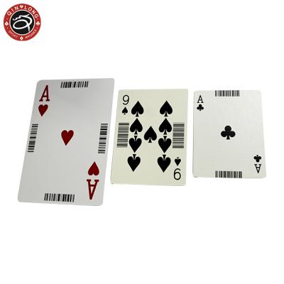 China Special PP Casino Club Large Size On Line Poker Cards Baccarat Texas Customize Acylic Plastic And Paper Chips Gambling Products for sale