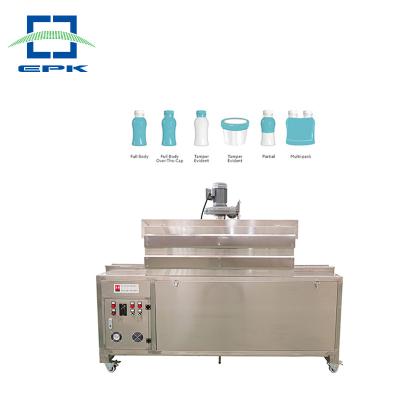 China Beverage Plastic Bottles Steam Label Shrink Tunnel Machine Shrink Paper Packaging Machine for sale