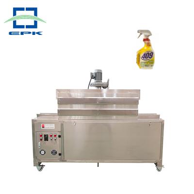 China Beverage Heat Shrink Sleeve Wrapping Machine Steam Shrink Tunnel For Wrapping Labels Around Bottle for sale