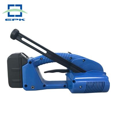 China Handheld Steel Battery Loading PP Electric Manual Belt Tying Machine for sale