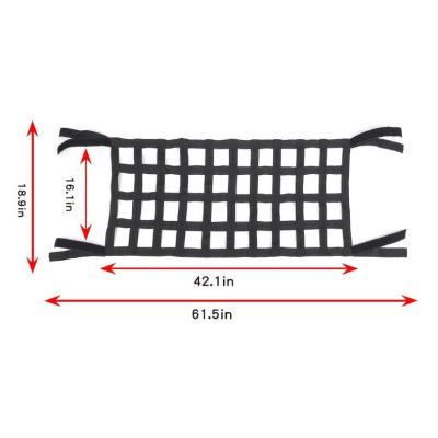 China Max Stretches Cargo Bungee Net Roof Organizer Roof Rack Protector Oversized Cargo Net Suitable for Trucks, SUVs for sale