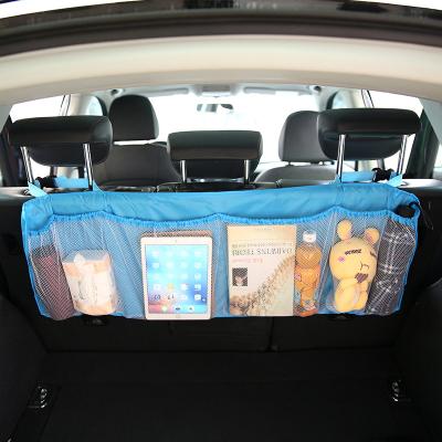 China Universal Waterproof Hot Sale Heavy Duty Space Saving Cargo Hanging Seat Organizer Car Trunk Storage Bag for sale