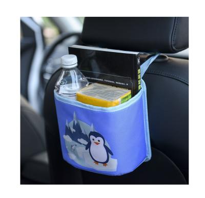 China Waterproof Universal Trash Bin For Car Organizer Mini Front Back Seat Storage Use Trash Bin for sale