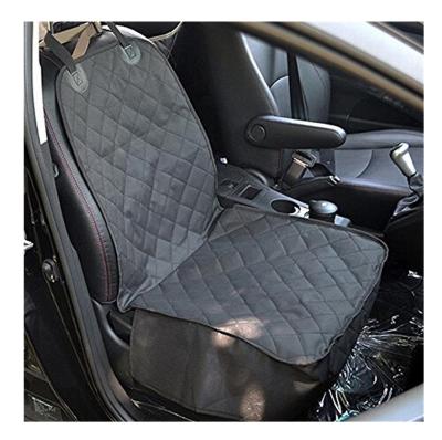 China Prevent Dog Seat Cover Durable 600D Scratch Proof Heavy Duty Protector Waterproof Active Pets Front Seat Dog Cover for sale