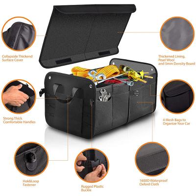 China Car Trunk Lower Adjustable Fixing Organizer SUV Storage Back Seat Factory Car Accessories Waterproof Multi Slip Cargo Non for sale