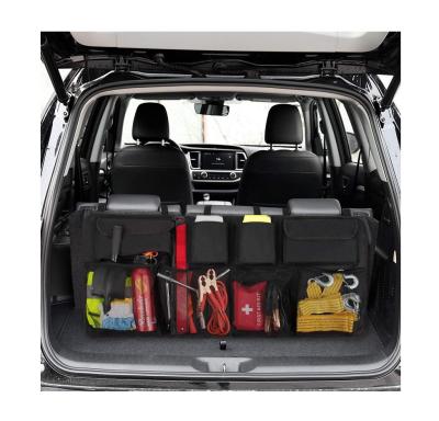 China Waterproof Universal Super Capacity Car Trunk Organizer Extra Large Storage Hanging Bag with Lids for sale