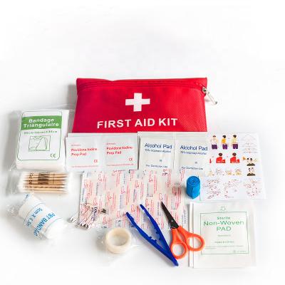 China Hot Selling Emergency Care Waterproof Sports First Aid Kit Home Use Small Emergency Kit Trauma Medical Kit for sale