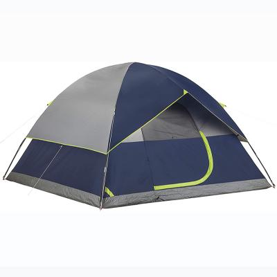 China Ultralight Automatic Emergency Shelter Tube Tent Pop Up Camping Tent Military Waterproof Double Layer Raising Tent Outdoor Camping Tents for sale