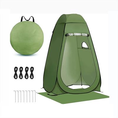 China Factory Direct Sale Extended Type Rainproof Pop Up Changing Privacy Shower Bathing Room Waterproof Movable Toilet Tent for sale