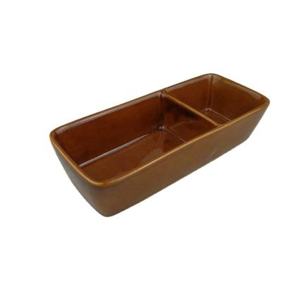 China 2021 Viable Cat Dog Double Raised Bowls Food Water Container Portable Ceramic Pet Feeder for sale