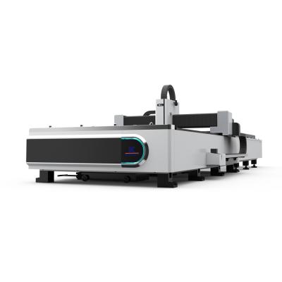 中国 CNC Metal Fiber Laser Cutting Machine IPG GENERATOR DXP Graphic Format Supported 販売のため