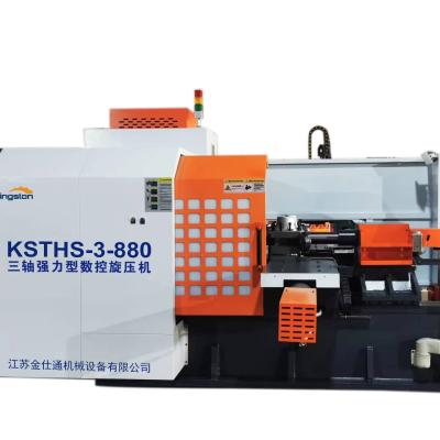 China Heavy Duty Cnc Spinning Machine 3 Axis Metal KST-HP-3-880 High Accuracy zu verkaufen