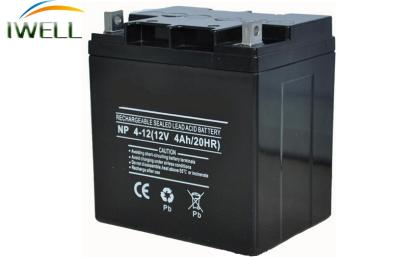 China 12V 4Ah Maintenance Free Sealed Lead Acid Battery For Home Solar System for sale