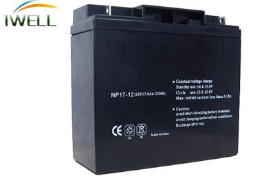 China Milieut3 12V 17Ah EPS/UPS-Lood Zure Batterij 181*77*167*167 mm Te koop