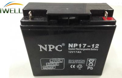 China 12 volt17ah Diepe Cyclus Verzegelde Batterij voor Noodsituatiemateriaal Te koop