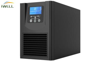 China Monofásico 1000va 800w UPS en línea de alta frecuencia con la exhibición del LCD en venta