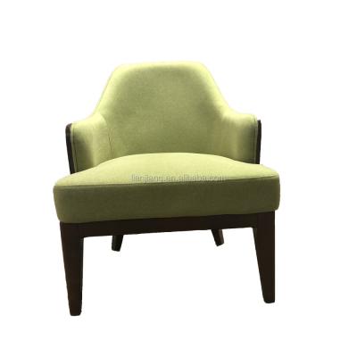 China Hotel Chair Factory Direct Sale Green Leisure Chair For Meeting for sale