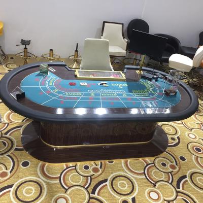 China high quality casino craps table matching custom casino baccarat poker chair 260*140*80 for sale