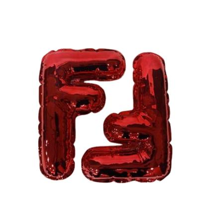 China Europe No Need Inflatable Plastic Decorative Letters Customized Electroplating Processing Various Colors And Sizes for sale