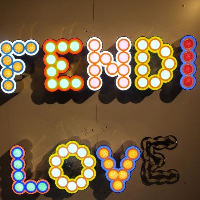 China PMMA Love Home LED Metal Letter Light Sculpture for sale