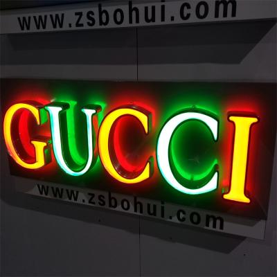 China Commercials Manufacturer Custom Supermarket Advertising Acrylic Sign Signs Light Up Letters for sale