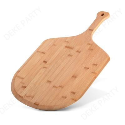 China Amazon Unique Valentines Stocked Hot Selling Bamboo Pizza Skin Board Padder for sale