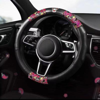 China Factory Wholesale Sports Bling Bling Car Steering Wheel Cover Shape Hot Sale For All Seasons for sale