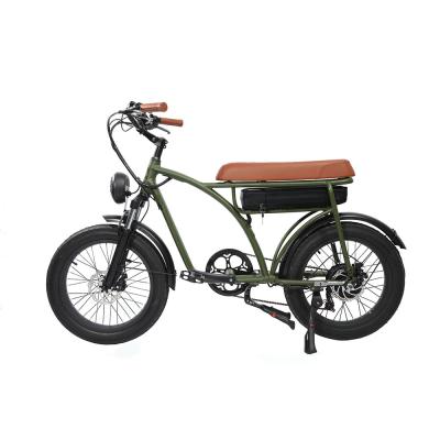 China 750W Extended Power 750W Aluminum Alloy City Road Bike Electric Fat Tire Electric Fat Bike Mountain Electric Bicycle for sale