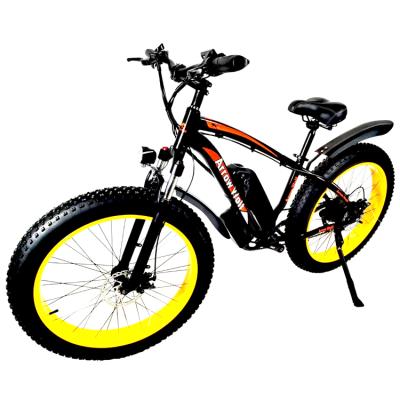 China New Design Aluminum Alloy E-Bikes 26 Inch 1000 Electric Mountain Bike E Bike 48V 350W 500W 750W Fat Tire Electric Electric Bike for sale