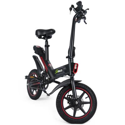 China Electric bicycle ebike Aluminum alloy Elektrische electric bicycle 14 inch electric eletrica lithium battery lowrider for sale