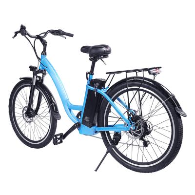 China High Quality Two Wheels Cyclebike Newest Elektrofahrrad Aluminum Alloy City Electric Bike Electric Bicycle Women's Hybrid E Bikes for sale