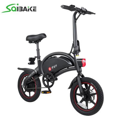 China Wholesale 36V 10Ah 250W LED Alloy Electric Bike Foldable Aluminum E-Bike for Electric Bicycle High Quality Made in China for sale