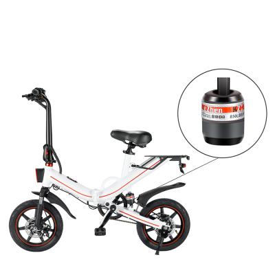 China Iron Bike China EU Warehouse Folding Cyclebike Electric Folding Bicycle 48V 400W Lithium Battery eBike Prices for sale