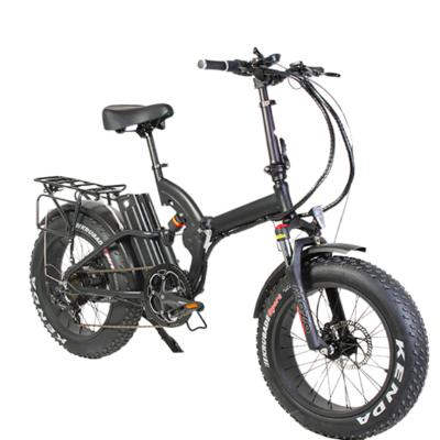 China Moped 1000 E-Bikes 20 Inch 48V W Aluminum Alloy Full Suspension Electric Fat Tire Fat Tire Electric City Bike Moped for sale