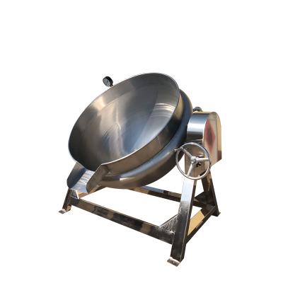 China Vacuum Coated Pan Vegetable Processing Plant Huafood Pan Boiling Jacket for sale