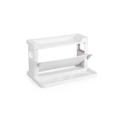 China Stocked Organizer Under Microwave Shelf Kitchen Storage Rack for sale