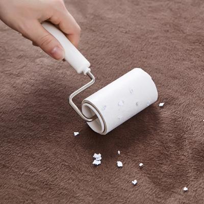 China Manual Recycling Around Fiber Roller Refill Home Sticky Rollers Set Clothes For Pet Hair for sale