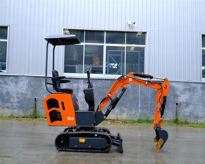 China Hotels China factory earthmoving construction site mini excavator crawler excavator 1 ton with attachments construction machinery sale for sale