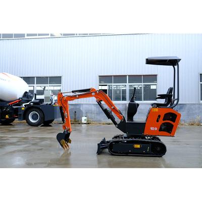 China Best Selling Hotels Construction Site Mini Excavator Crawler Excavator 1 Ton for sale