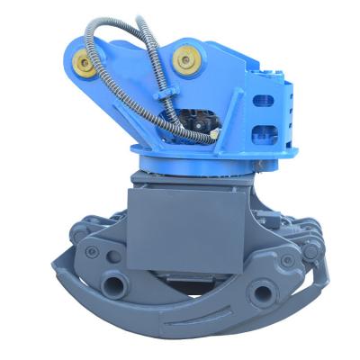 China Cultivates Hydraulic Rotator For Grapple For Wood Stone Log Grabbing Grab for sale