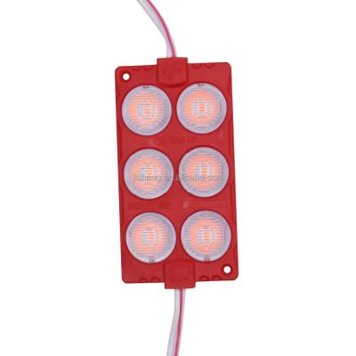 China Waterproof Lens 3W 3030 Outdoor Led Injection LED Module Street Light Display Screen Message Full Color Module for sale