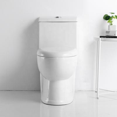 China Bathroom Sanitary Ware Double-Flow Ceramic Tornado Two-Piece Wc Toilet Bowl for sale